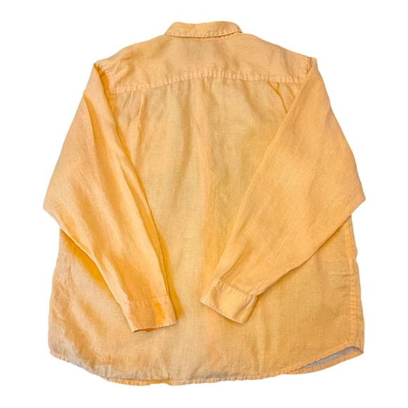 Tommy Bahama Linen Long Sleeve Button Down Oxford Shirt Size XL - Picture 3 of 3